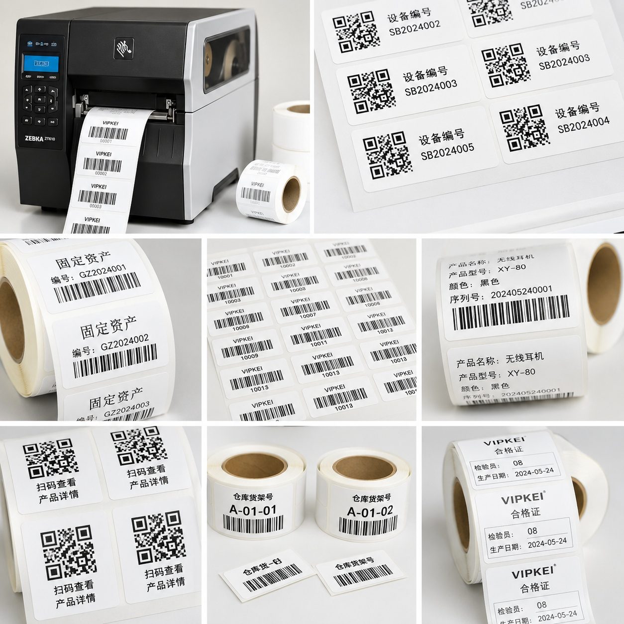 专业标签打印服务｜条码二维码标签