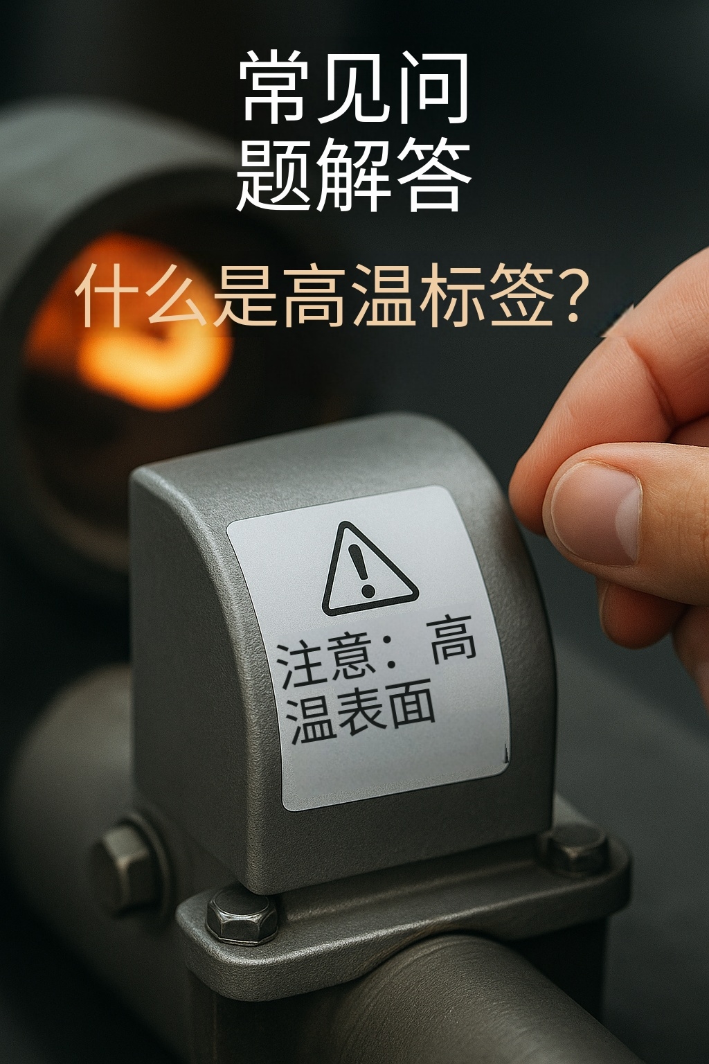 高温环境下耐高温不干胶标签应用场景