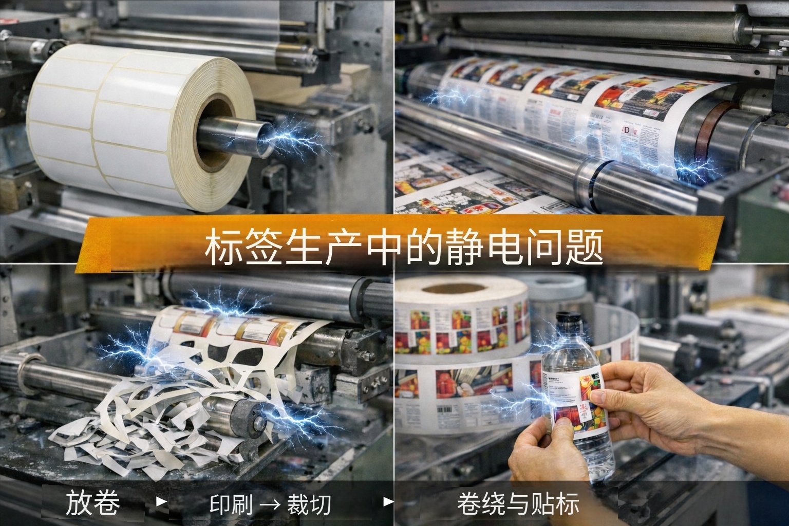 不干胶标签印刷静电问题全解析：产生原因、常