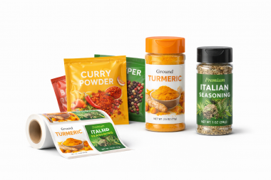 食品不干胶标签：材质、胶水与合规要点，一